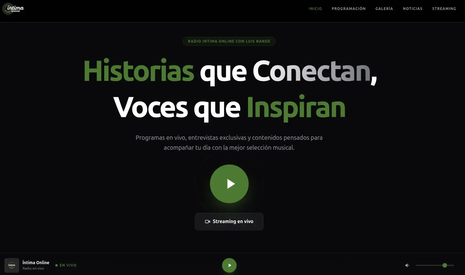 Intima Online - Radio Online