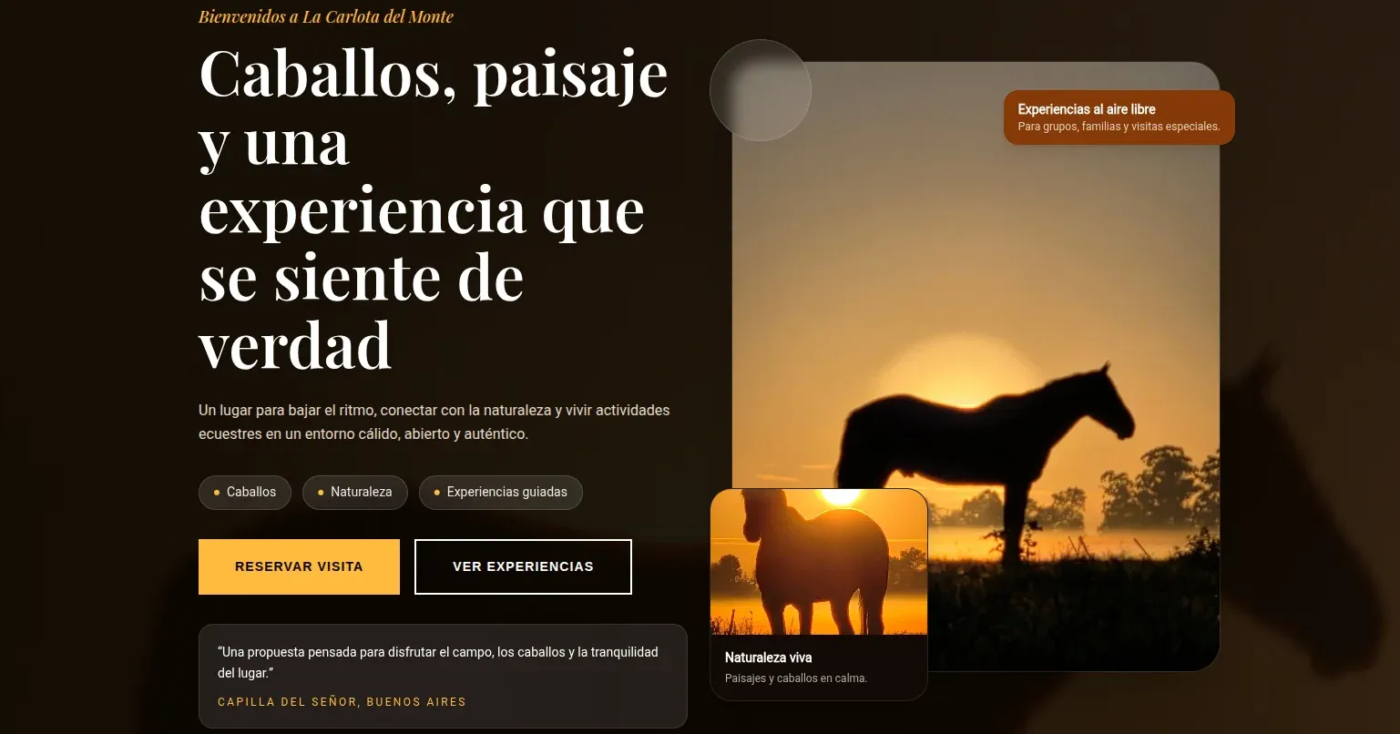 La Carlota del Monte - Tierra de Caballos